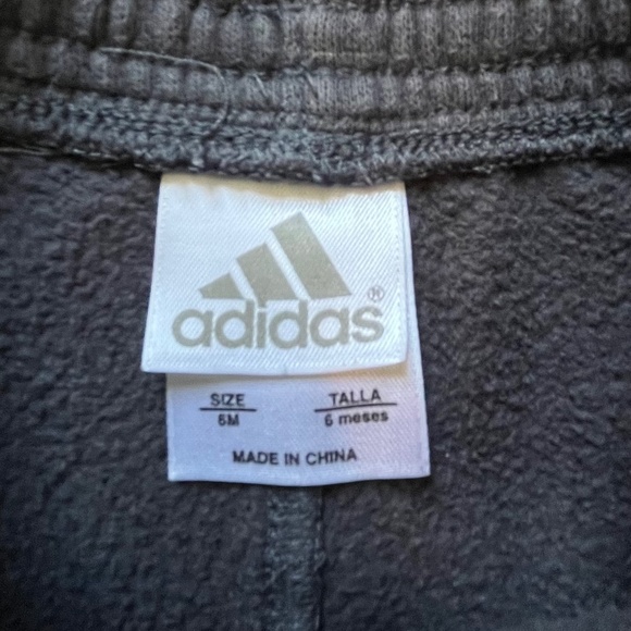 Adidas Baby Red and Gray Track Suit, Size 6 Months - Picture 10 of 10